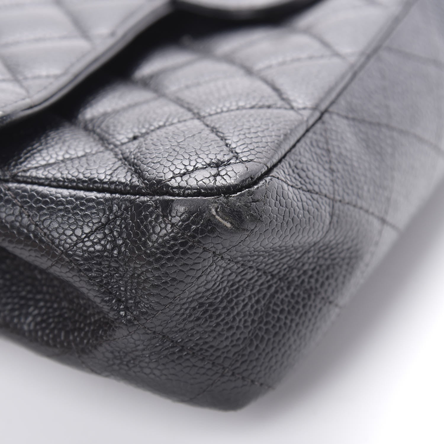 Chanel Caviar Quilted Medium Double Flap Black 23 of 23