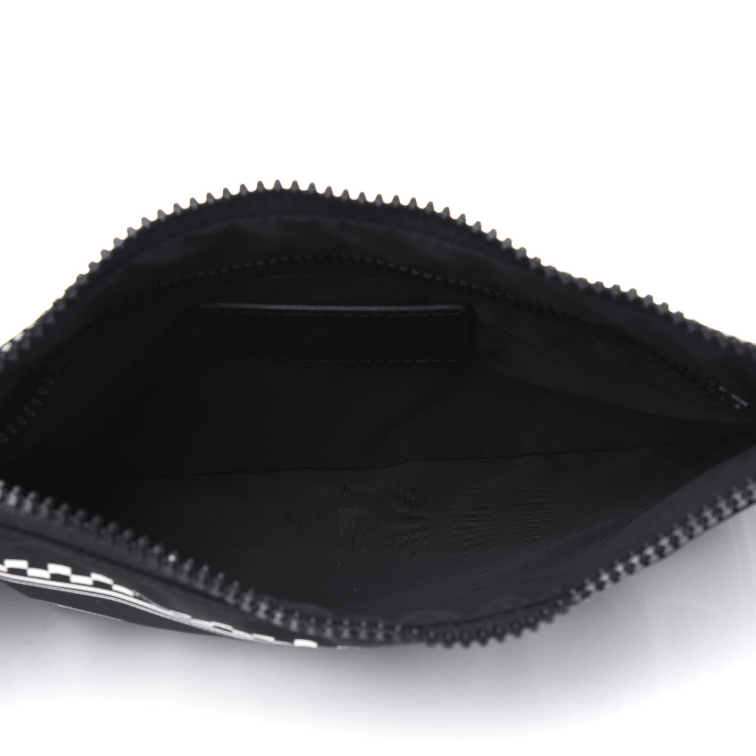 Versace Nylon 90's Vintage Logo Wrist Pouch Black 4 of 6