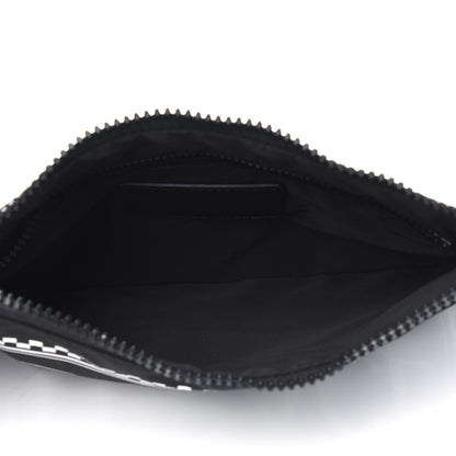 Versace Nylon 90's Vintage Logo Wrist Pouch Black 4 of 6