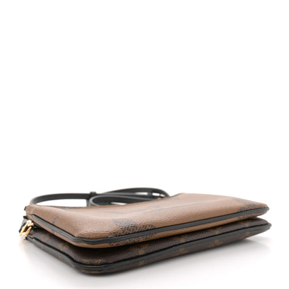 Louis Vuitton Reverse Monogram Giant Double Zip Pochette 4 of 12