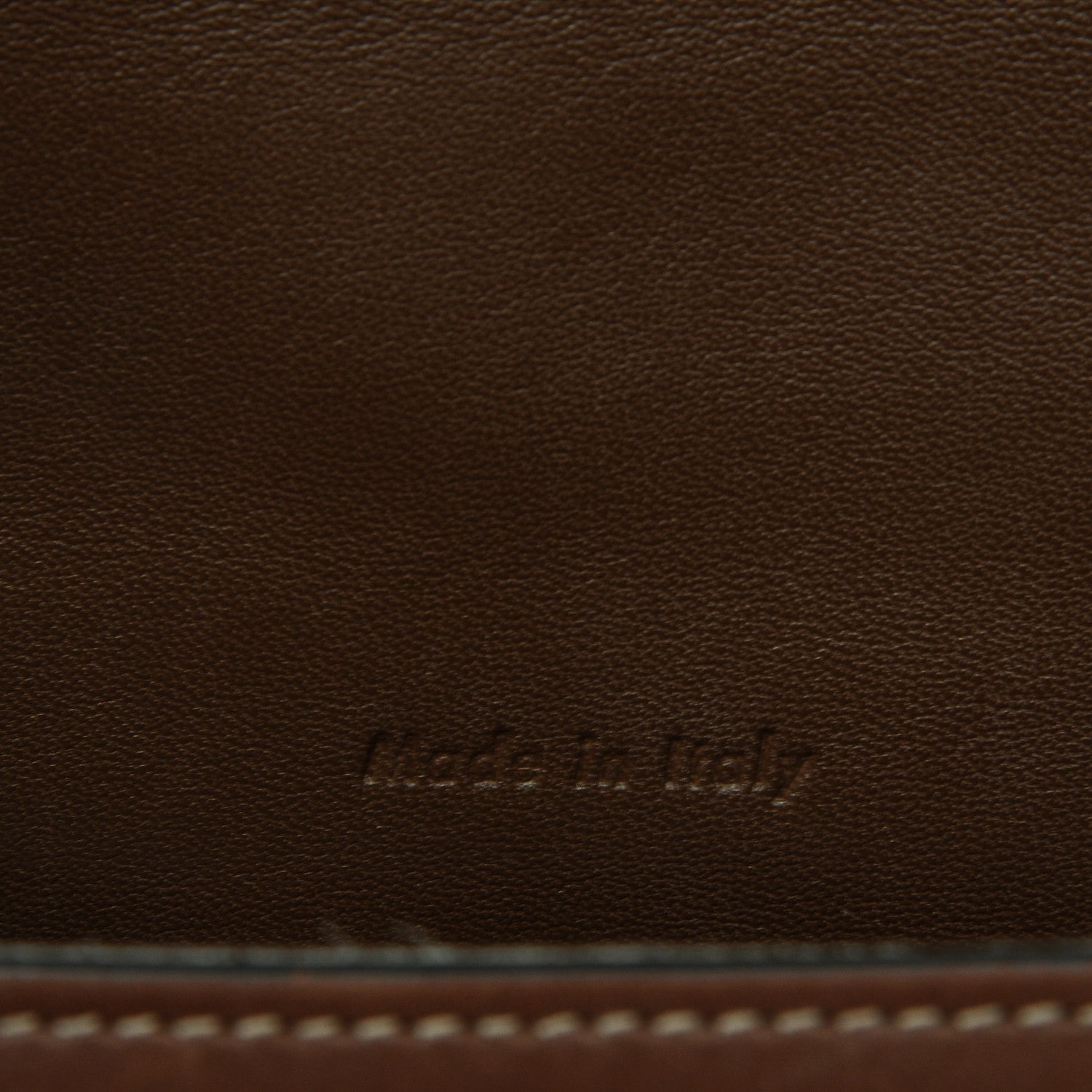 Celine Natural Calfskin Medium Trotteur Chestnut 7 of 9