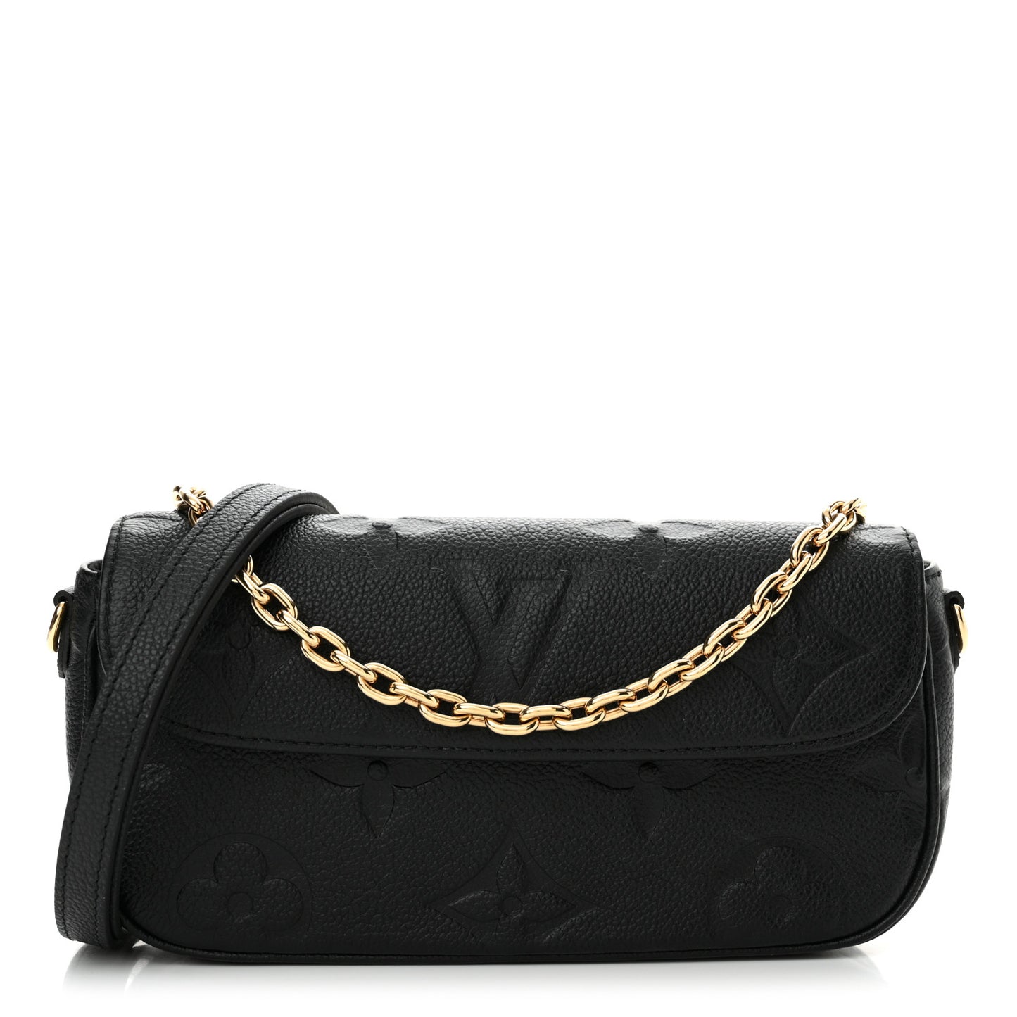 Empreinte Monogram Giant Ivy Wallet On Chain Black
