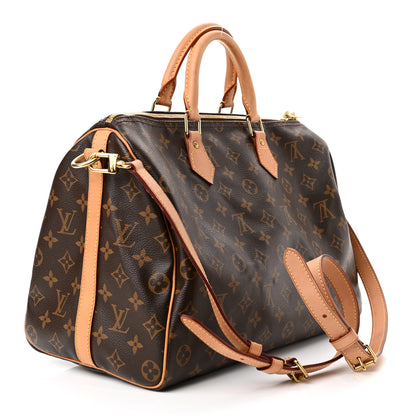 Louis Vuitton Monogram Speedy Bandouliere 35 3 of 9