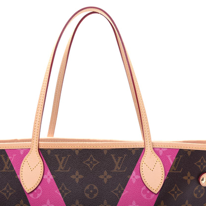 Louis Vuitton Monogram Hawaii V Neverfull MM Hot Pink 12 of 14