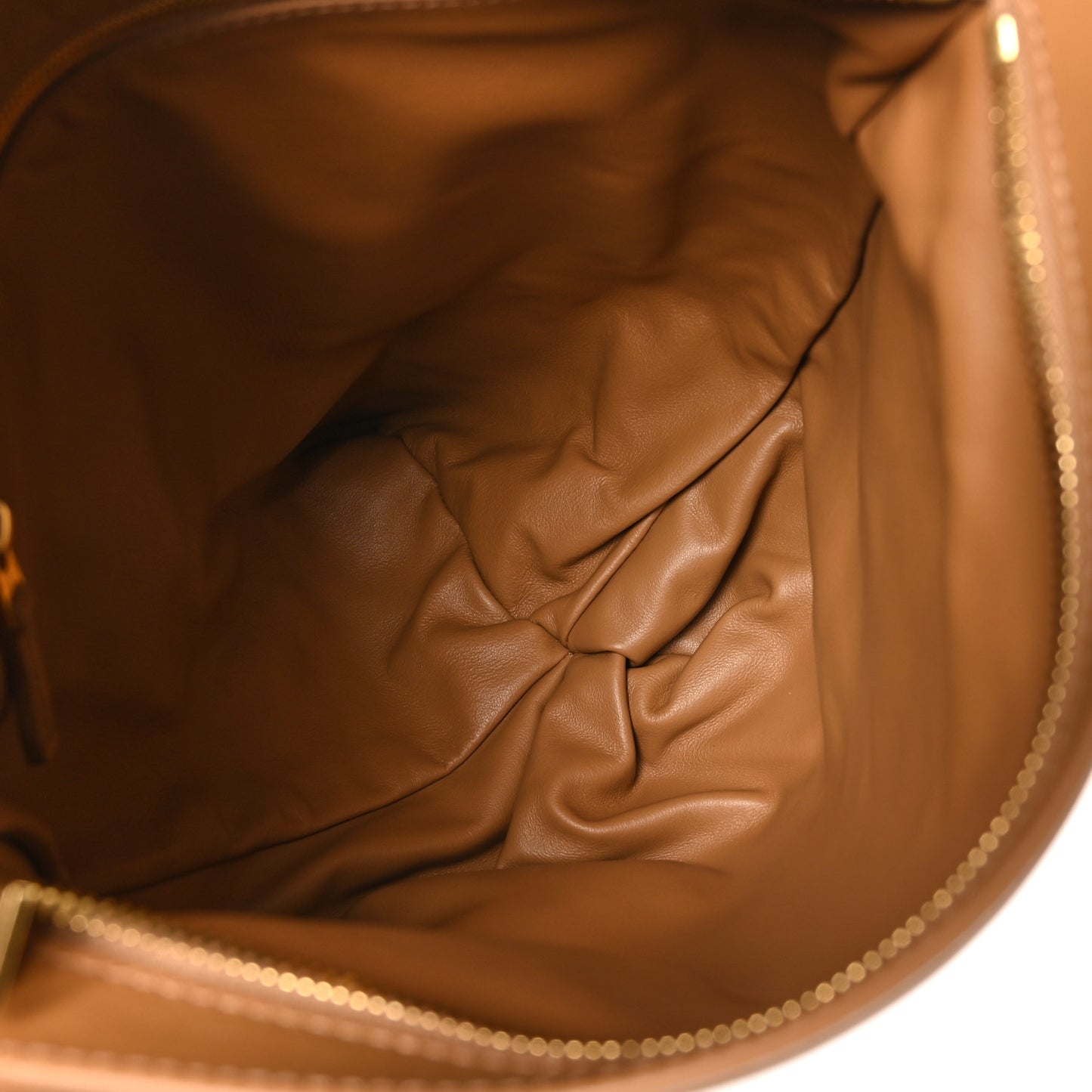 Supple Calfskin BV Twist Caramel