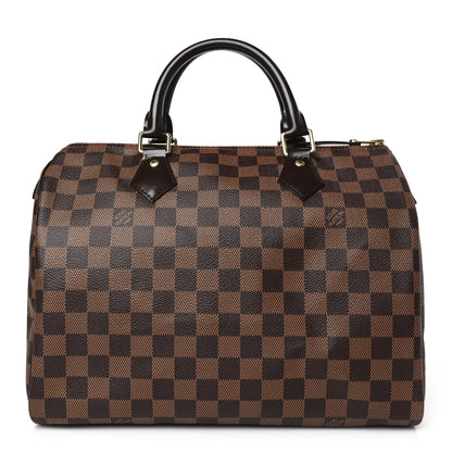 Louis Vuitton Damier Ebene Speedy 30 1 of 8