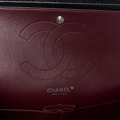 Chanel Caviar Quilted Jumbo Double Flap Black 6 of 12