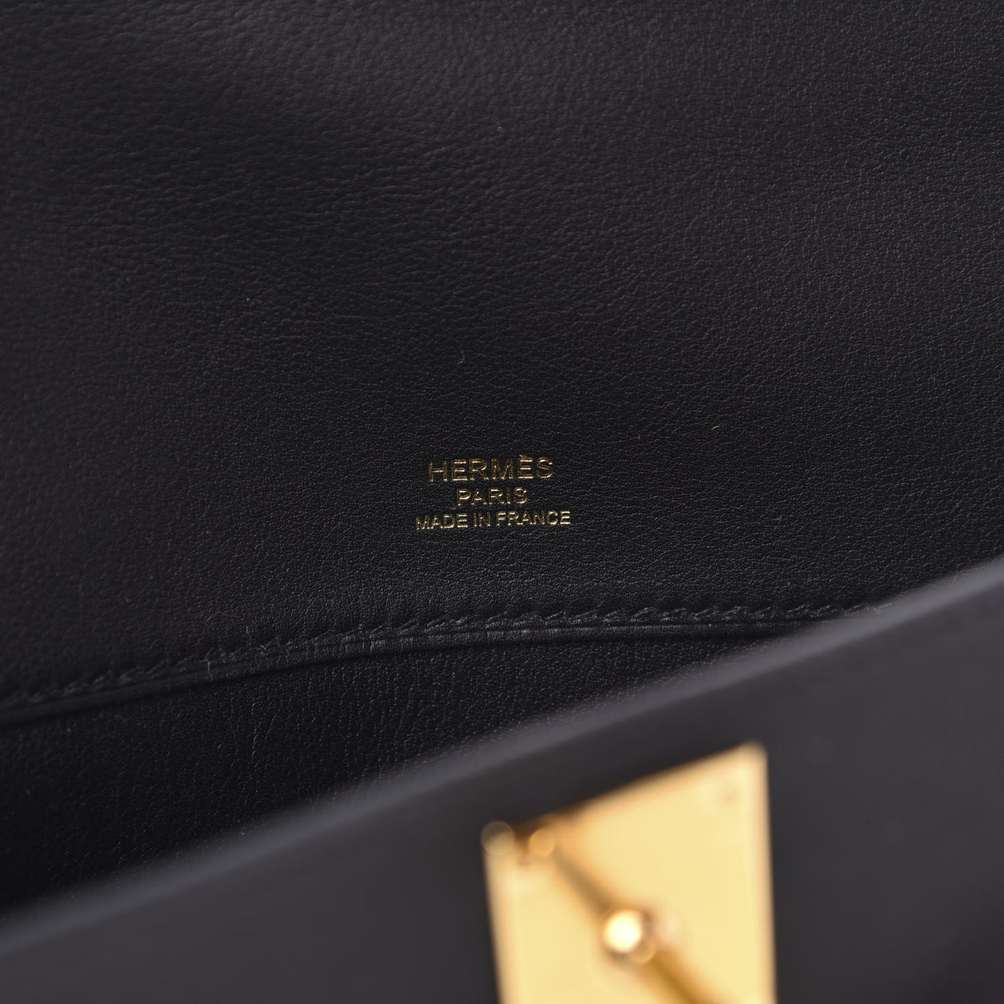 Swift Kelly Cut Clutch Pochette Black