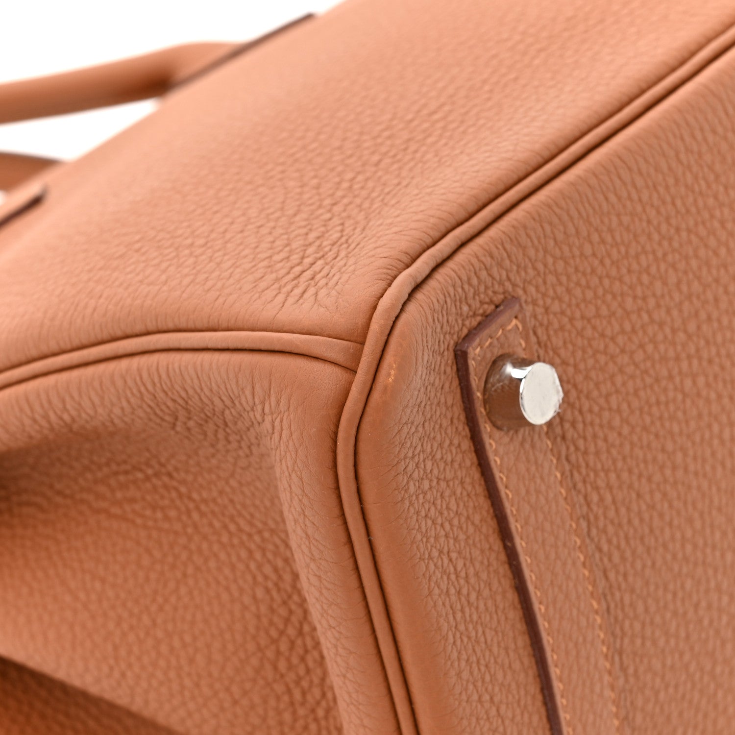 Hermes Togo Swift Officier Birkin 30 Gold Ambre 12 of 14