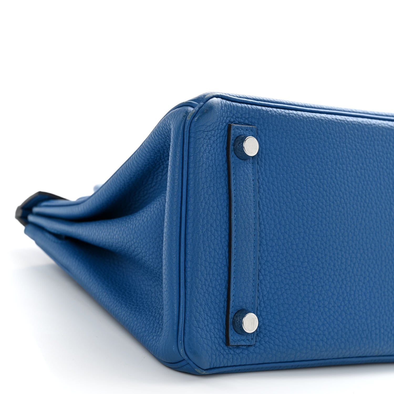 Hermes Togo Birkin 25 Bleu Zellige 9 of 15