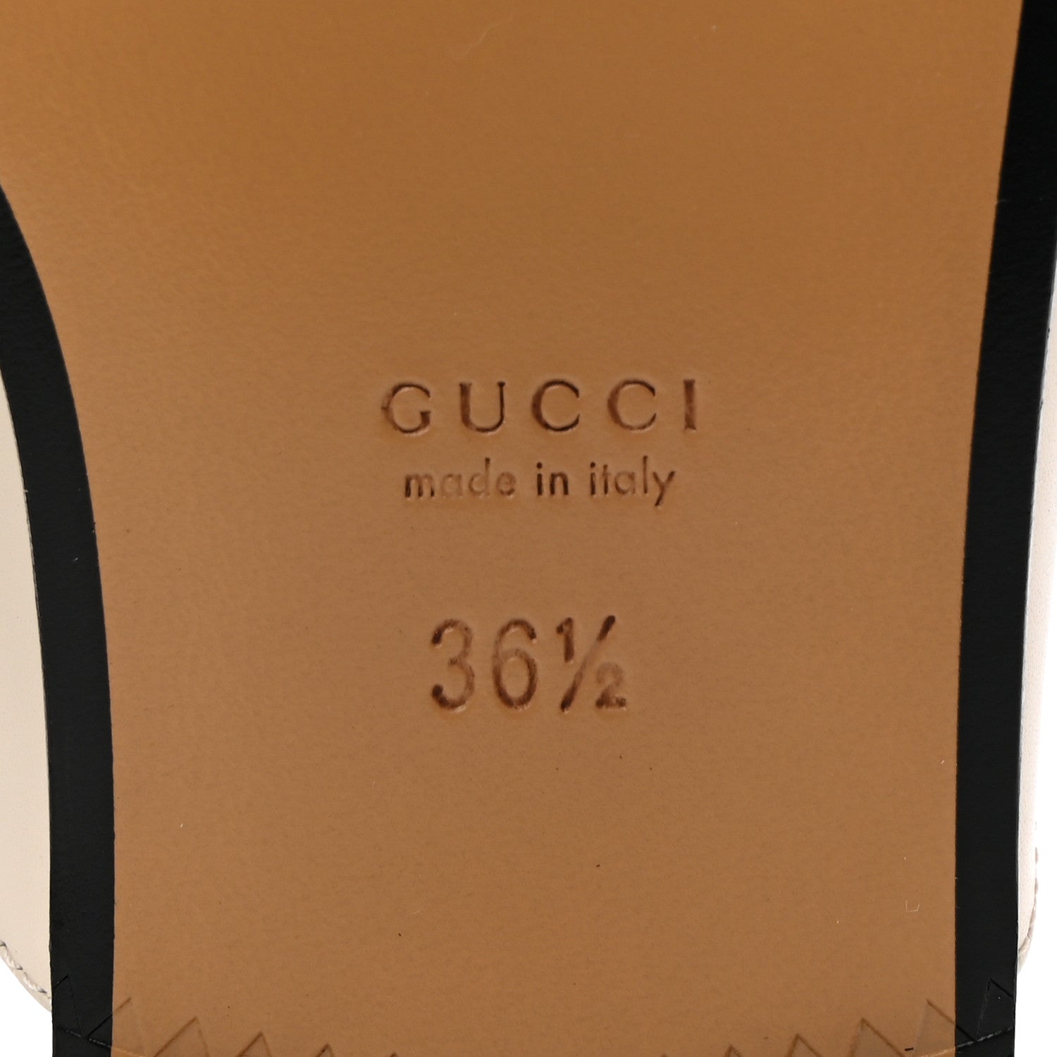 Gucci Calfskin Web Womens Peyton GG Slippers 36.5 Mystic White 6 of 15