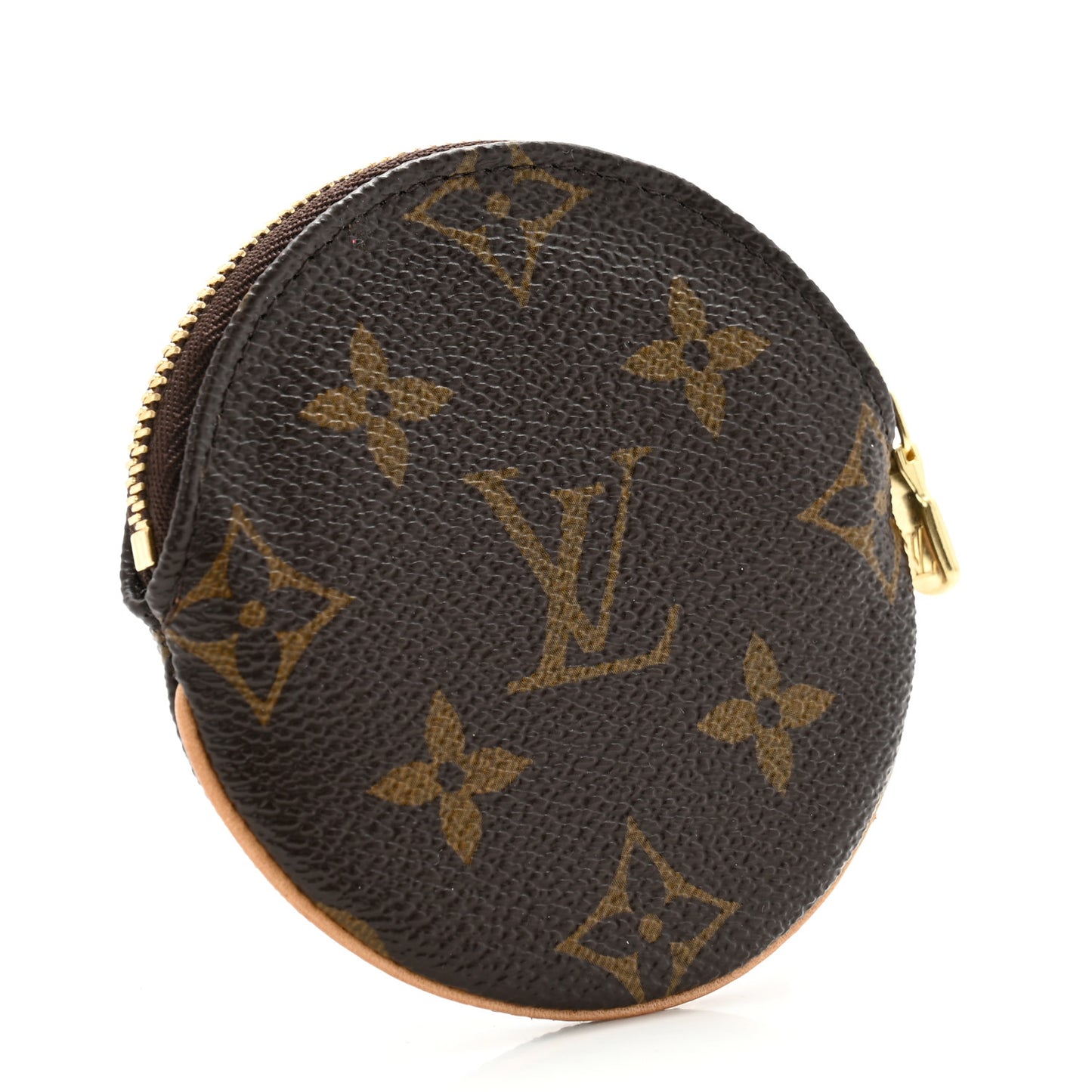 Monogram Round Coin Purse