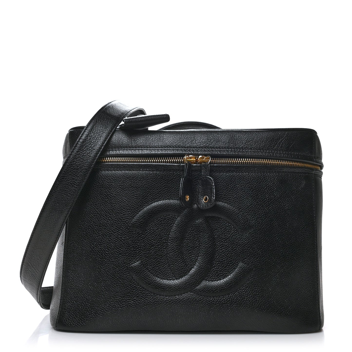 Caviar CC Vanity Train Case Black
