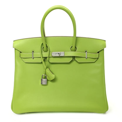 Hermes Epsom Candy Birkin 35 Kiwi Lichen 1 of 10