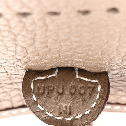 Hermes Taurillon Clemence Evelyne TPM Etoupe 7 of 11