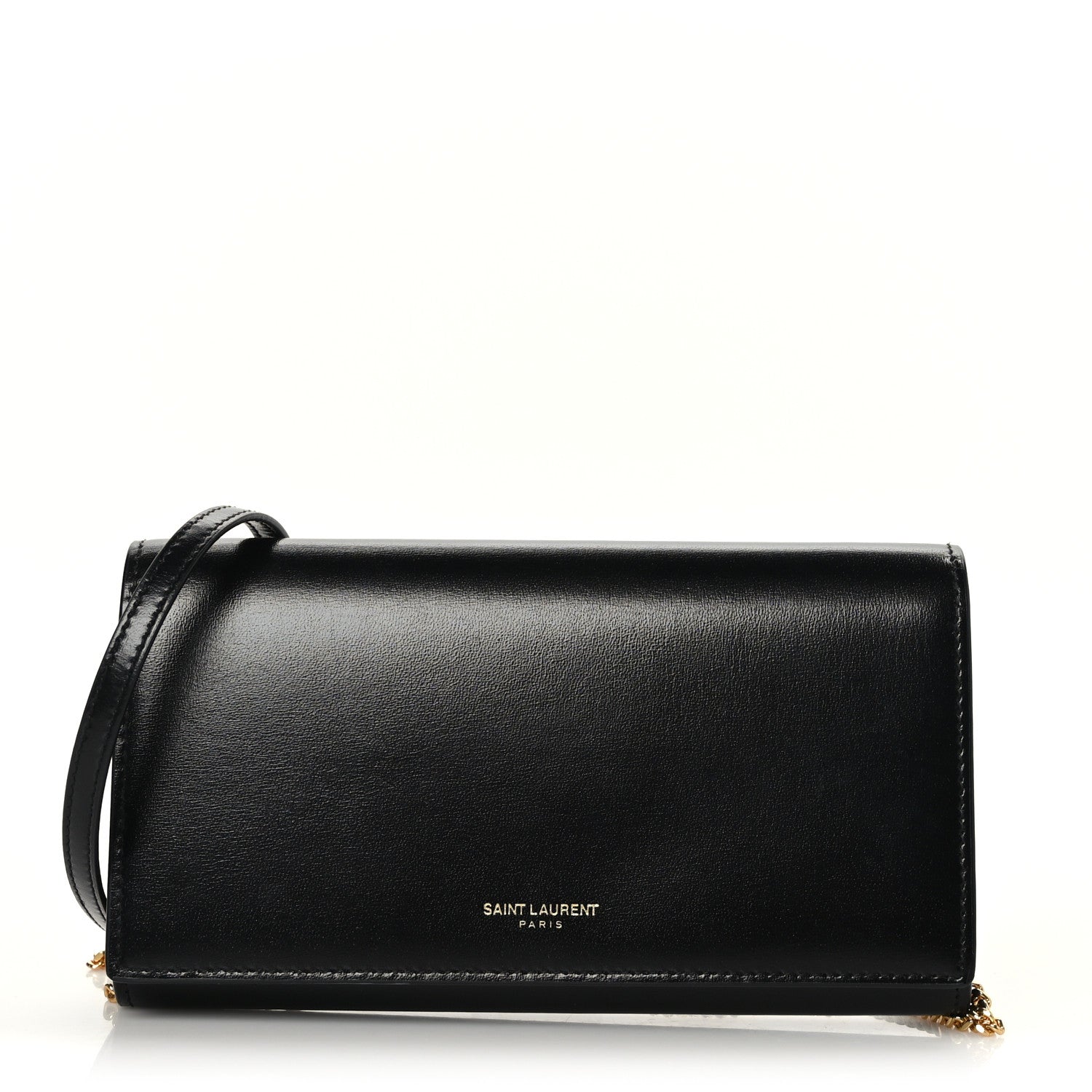 Saint Laurent Smooth Calfskin Mini Paris Bag Black 1 of 8