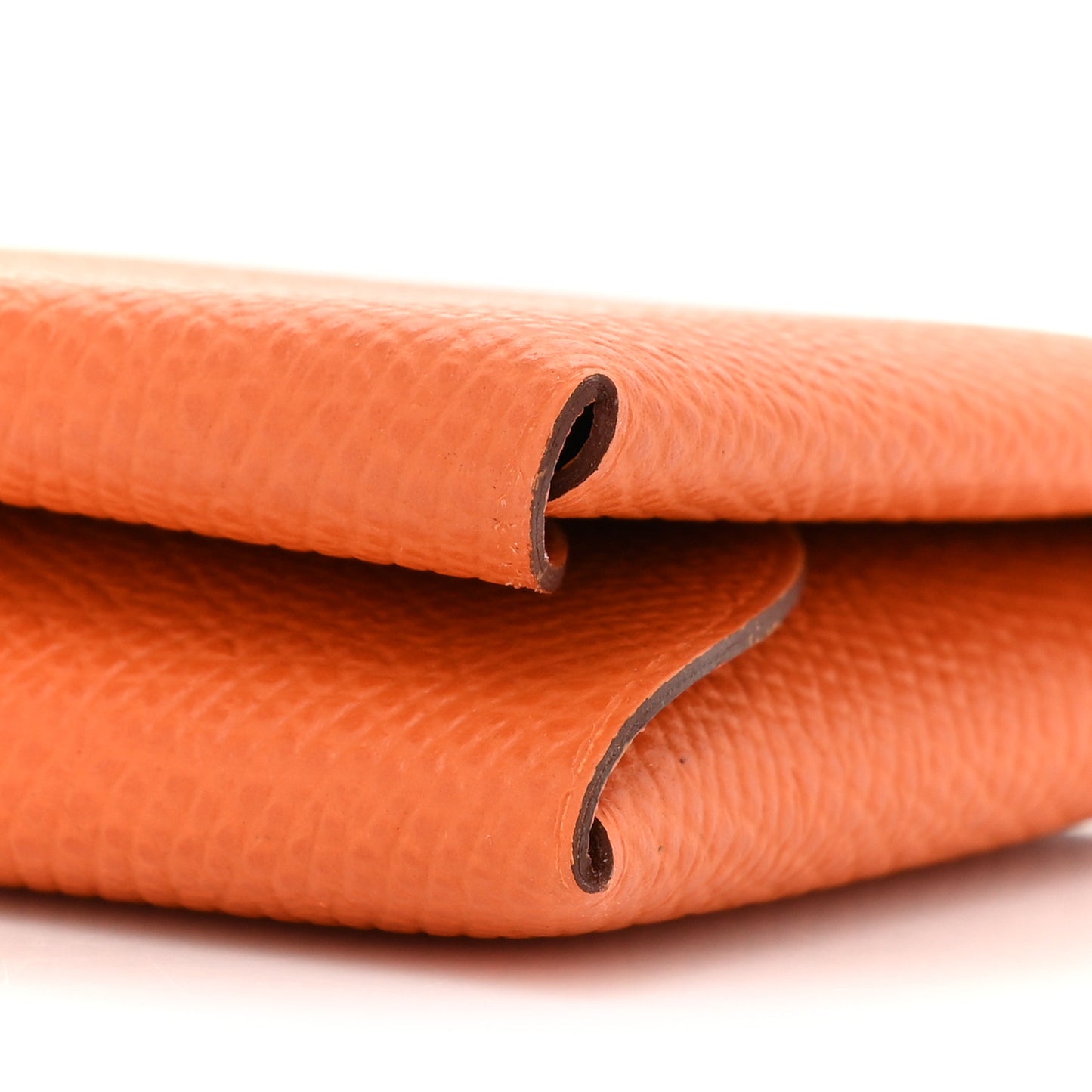Epsom Calvi Duo Card Case Orange