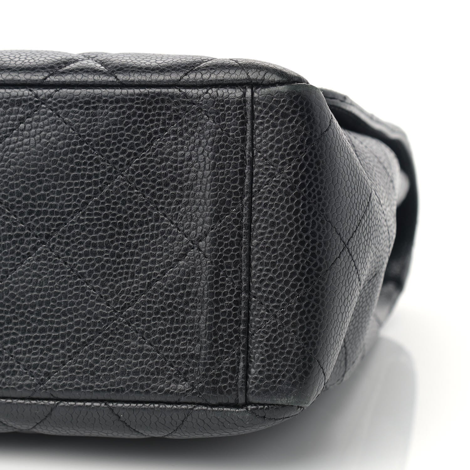 Chanel Caviar Quilted Maxi Single Flap Black 9 of 10