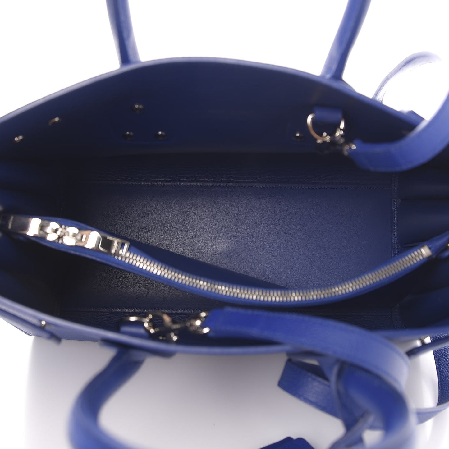 Grained Calfskin Small Sac De Jour Outremer
