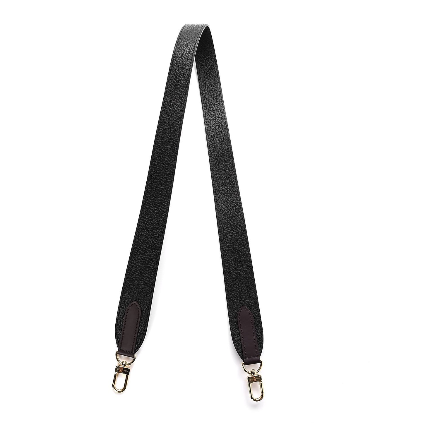 Calfskin Jersey Shoulder Strap Black