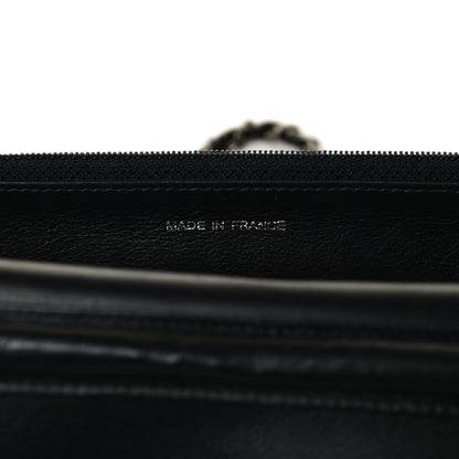 Chanel Aged Calfskin Quilted Reissue Wallet On Chain WOC Navy 7 of 15