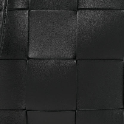 Bottega Veneta Nappa Maxi Intrecciato Cassette Bucket Bag Black 7 of 9