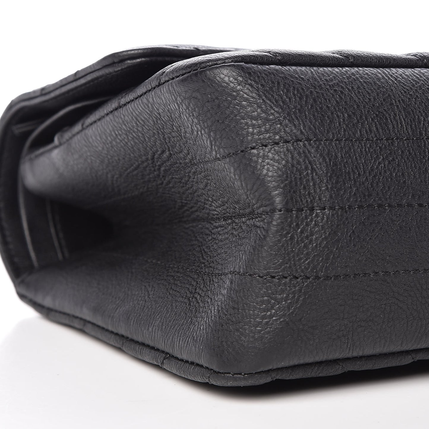 Sheepskin Chevron Quilted 2.55 Reissue 225 Flap Black