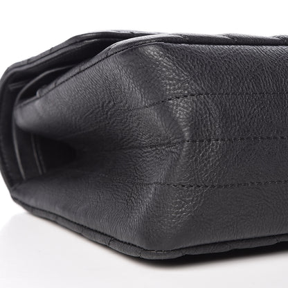Chanel Sheepskin Chevron Quilted 2.55 Reissue 225 Flap Black 9 of 11