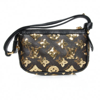 Louis Vuitton Monogram Eclipse Mini Pochette 3 of 9