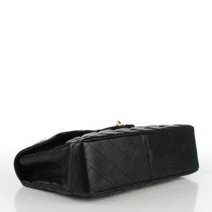 Chanel Caviar Quilted Jumbo Single Flap Black 4 of 8