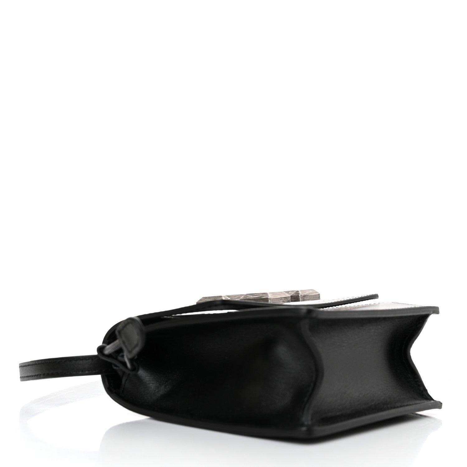 Off-White Calfskin Jitney 0.7 Meteor Bag Black 5 of 12