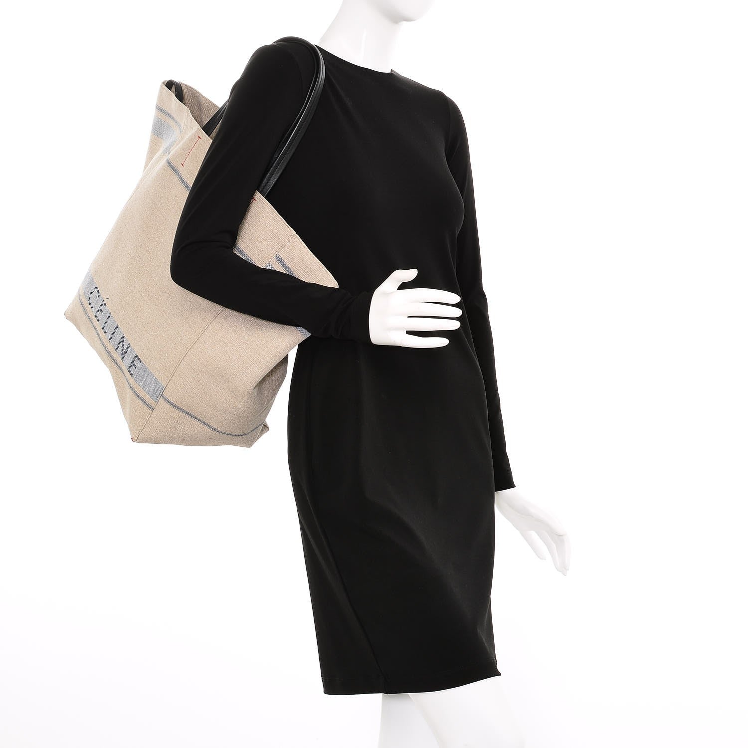 Celine Canvas Large Phantom Luggage Cabas Cloud 2 of 6