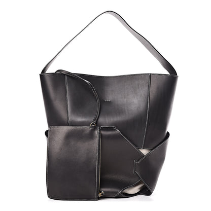 Celine Natural Calfskin Large Holdall Shoulder Bag Black 1 of 11