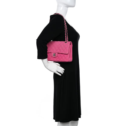 Chanel Iridescent Caviar Quilted Medium Double Flap Pink 2 of 16