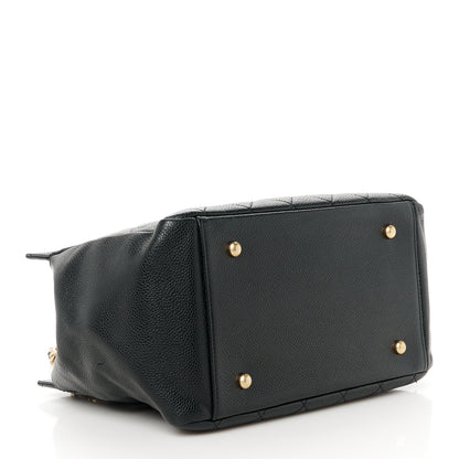 Chanel Caviar Quilted Petit Timeless Tote PTT Black 4 of 10