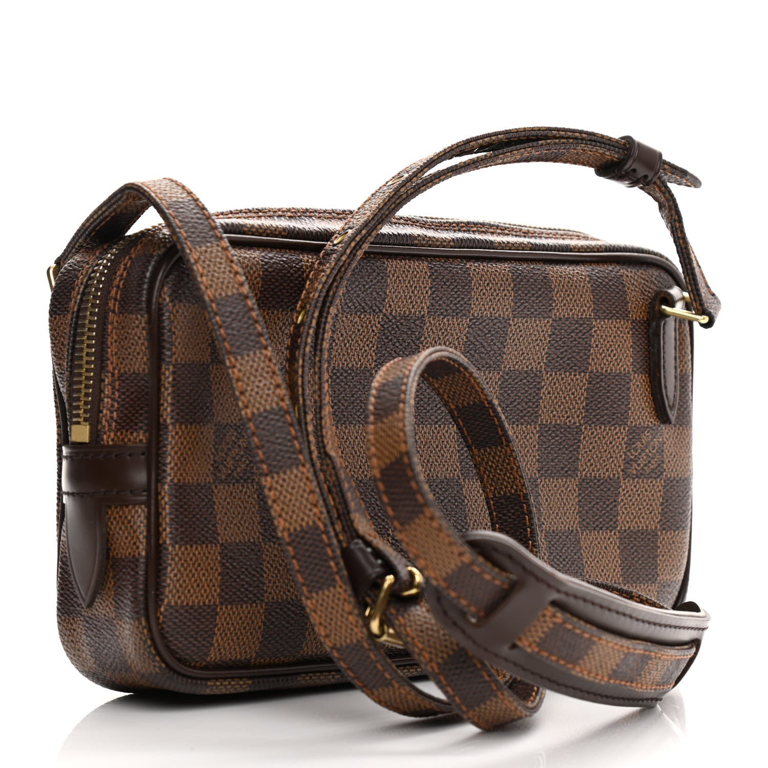 Louis Vuitton Damier Ebene Pochette Marly Bandouliere 3 of 13