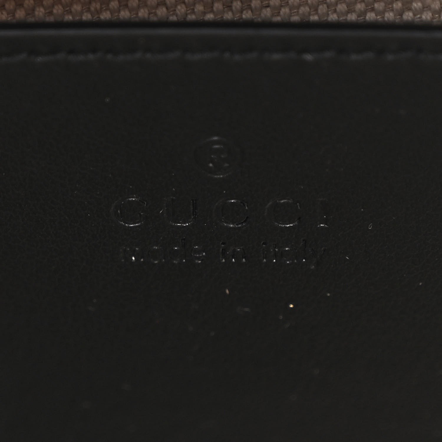 Gucci Calfskin GG Matelasse Small Hobo Shoulder Bag Black Natural 6 of 10