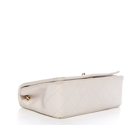 Chanel Lambskin Quilted Mini Flap White 3 of 13