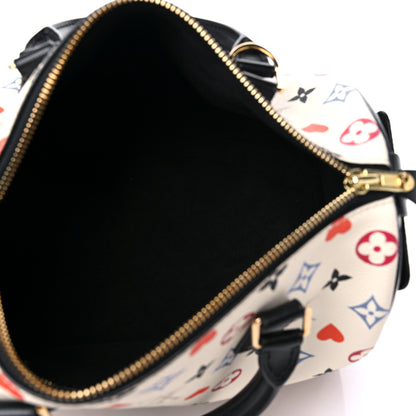 Louis Vuitton Game On Speedy Bandouliere 25 White 5 of 8