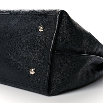 Louis Vuitton Mahina Carmel Hobo Black 9 of 9