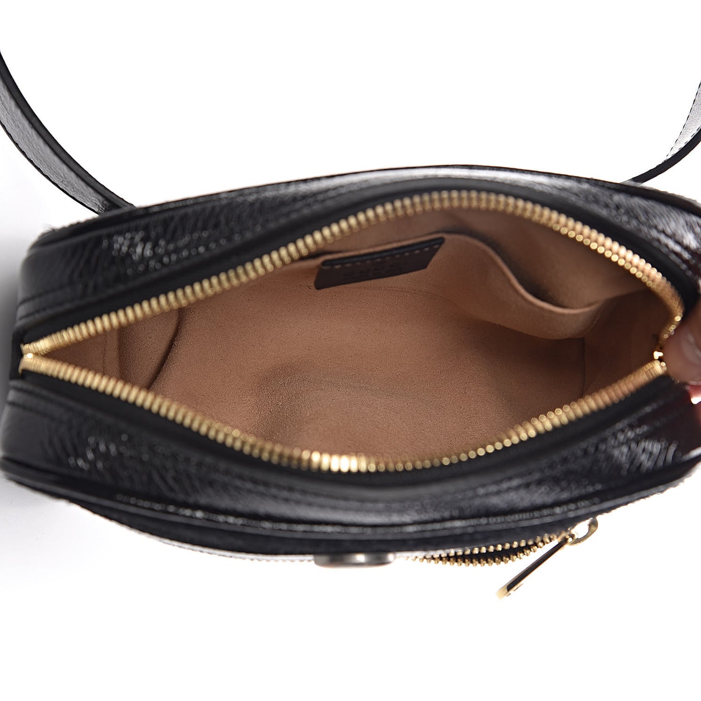 Suede Small Ophidia Belt Bag 85 34 Black
