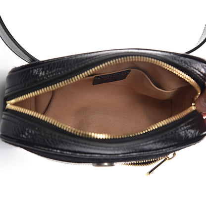 Gucci Suede Small Ophidia Belt Bag 85 34 Black 5 of 13