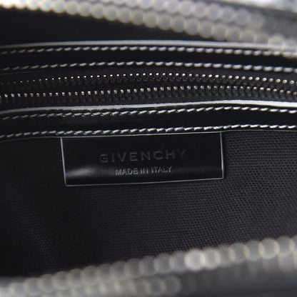 Givenchy Calfskin Contrast Topstitch Small Antigona Black White 9 of 14