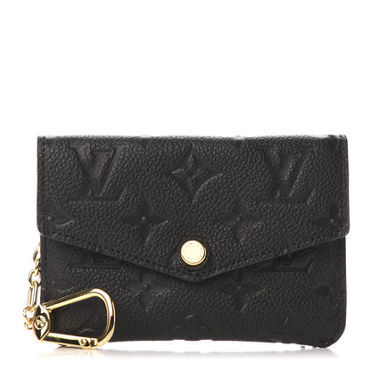 Louis Vuitton Empreinte Key Pouch Black 1 of 7