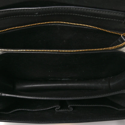 Celine Box Calfskin Medium Classic Box Flap Bag Black 5 of 14