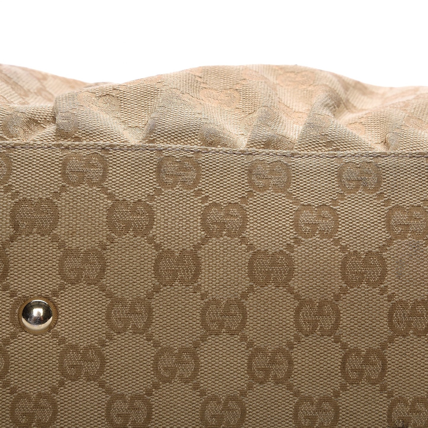 Monogram Large D Gold Hobo Gold