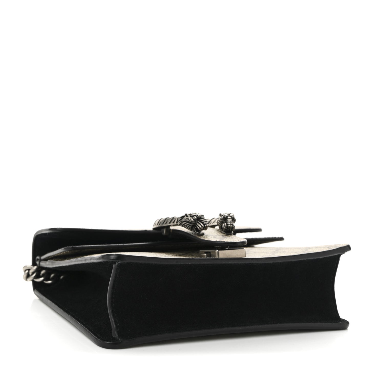 GG Supreme Monogram Mini Dionysus Shoulder Bag Black