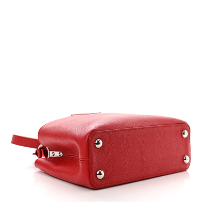Louis Vuitton Taurillon Capucines BB Rubis 4 of 9