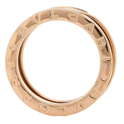 Bulgari 18K Rose Gold B.Zero1 Three-Band Ring 54 7 7 of 7
