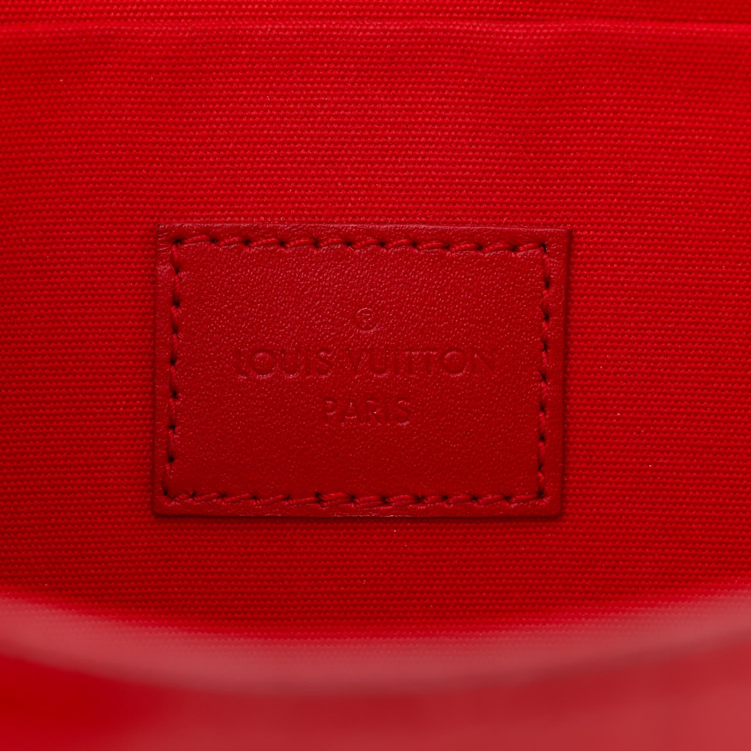 Louis Vuitton Vernis Felicie Pochette Chain Wallet Cherry 6 of 13